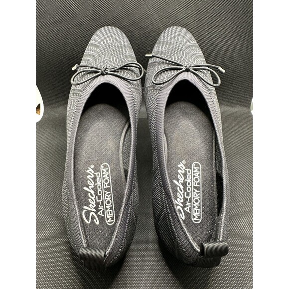 Skechers Flats Woman’s 6.5M Cleo Snip Knit Vegan Skimmers Air-Cooled Ballet - Picture 4 of 7
